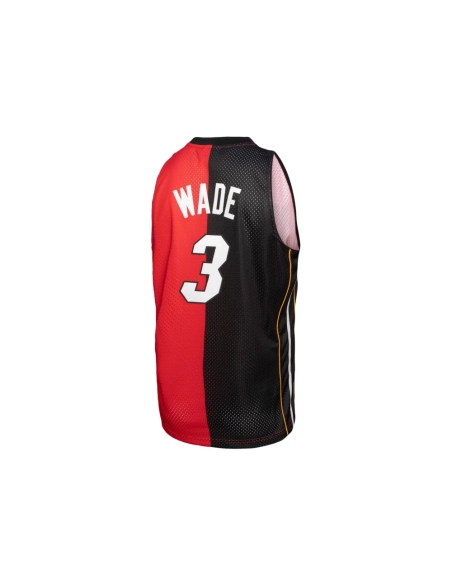 Mens Miami Heat Black Red Big Tall Hardwood Classics 2005 06 Split Swingman Jersey,Miami Heat,NBA,JERSEY with free shipping