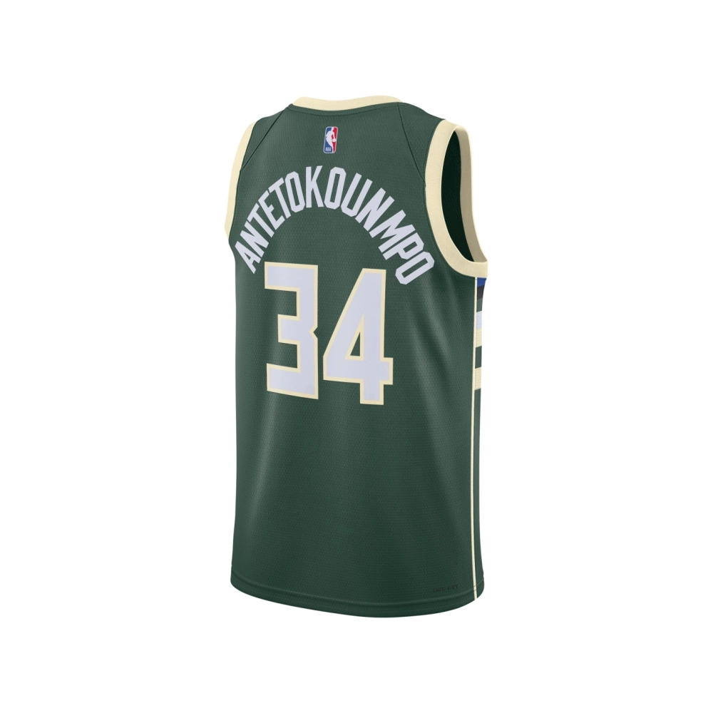 Unisex Milwaukee Bucks Giannis Antetokounmpo Hunter Green Swingman Jersey - Icon Edition,Milwaukee Bucks,NBA,JERSEY with free sh