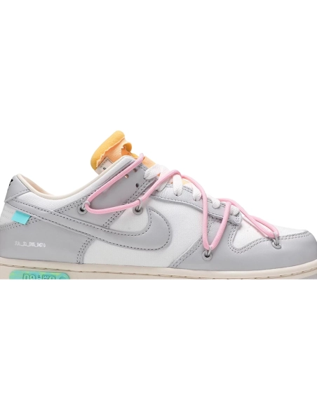 OffWhite x Dunk Low Lot 09 of 50,Dunk SB,NIKE SHOES Reps