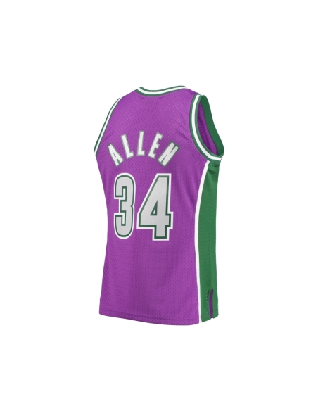 Mens Milwaukee Bucks Ray Allen Purple 2001 02 Hardwood Classics Swingman Jersey,Milwaukee Bucks,NBA,JERSEY with free shipping