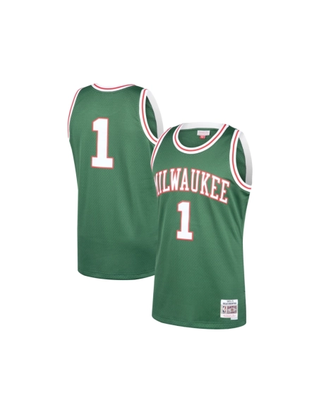 Mens Milwaukee Bucks Oscar Robertson Green 2001 02 Hardwood Classics Swingman Jersey,Milwaukee Bucks,NBA,JERSEY with free shippi