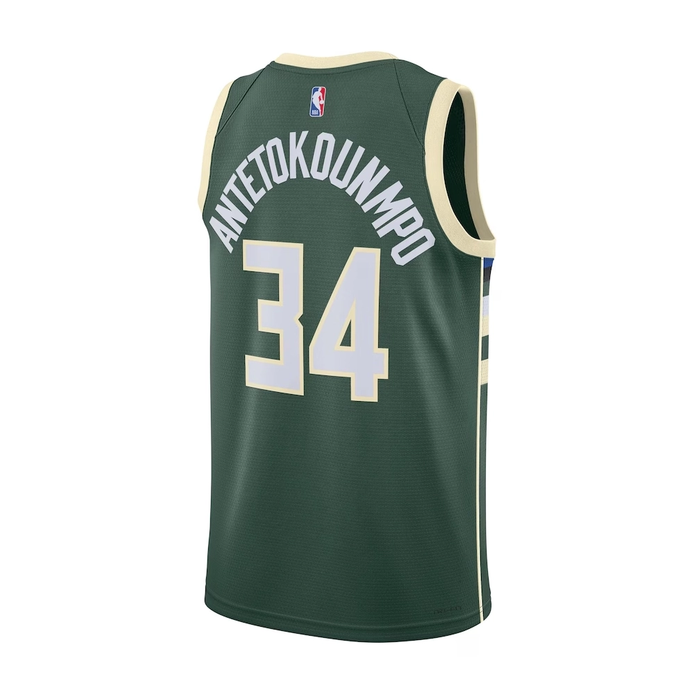 Giannis Antetokounmpo Milwaukee Bucks Unisex Swingman Jersey Icon Edition Hunter Green,Milwaukee Bucks,NBA,JERSEY with free ship