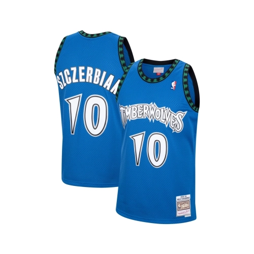 Mens Minnesota Timberwolves Wally Szczerbiak Blue 2001 02 Hardwood Classics Swingman Jersey,Minnesota Timberwolves,NBA,JERSEY wi