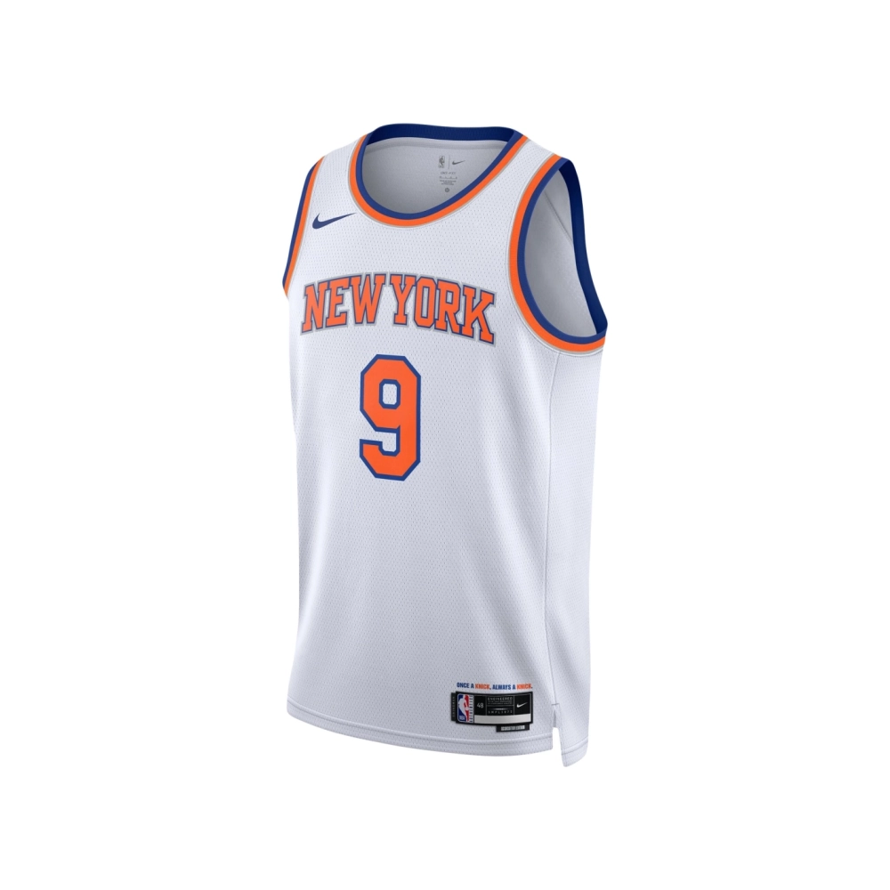 Unisex New York Knicks RJ Barrett White Swingman Jersey - Association Edition,New York Knicks,NBA,JERSEY with free shipping