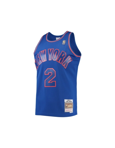 Mens New York Knicks Larry Johnson Blue 1996 97 Hardwood Classics Swingman Jersey,New York Knicks,NBA,JERSEY with free shipping