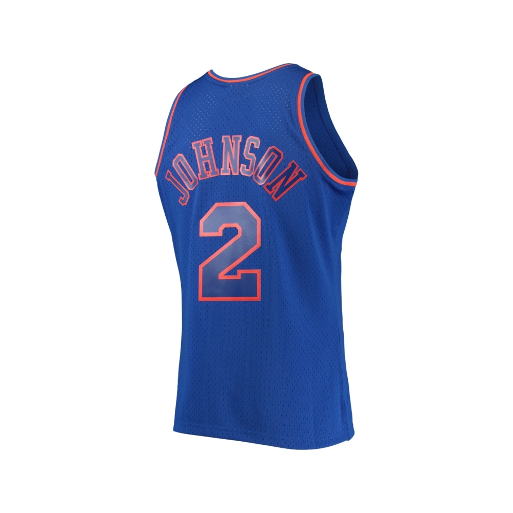 Mens New York Knicks Larry Johnson Blue 1996 97 Hardwood Classics Swingman Jersey,New York Knicks,NBA,JERSEY with free shipping