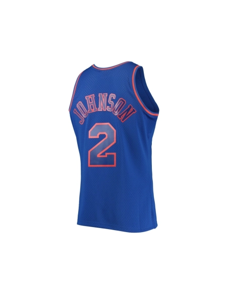 Mens New York Knicks Larry Johnson Blue 1996 97 Hardwood Classics Swingman Jersey,New York Knicks,NBA,JERSEY with free shipping