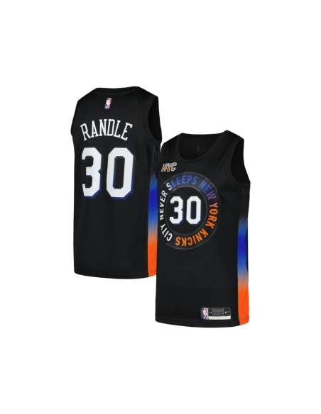 Mens New York Knicks Julius Randle Black Swingman Player Jersey - City Edition,New York Knicks,NBA,JERSEY with free shipping