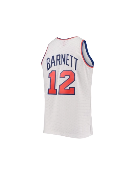 Mens New York Knicks Dick Barnett White 1969 70 Hardwood Classics Swingman Jersey,New York Knicks,NBA,JERSEY with free shipping