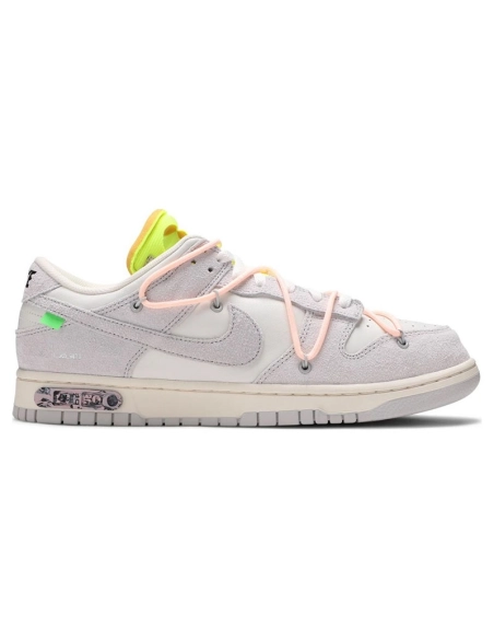 OffWhite x Dunk Low Lot 12 of 50,Dunk SB,NIKE SHOES Reps