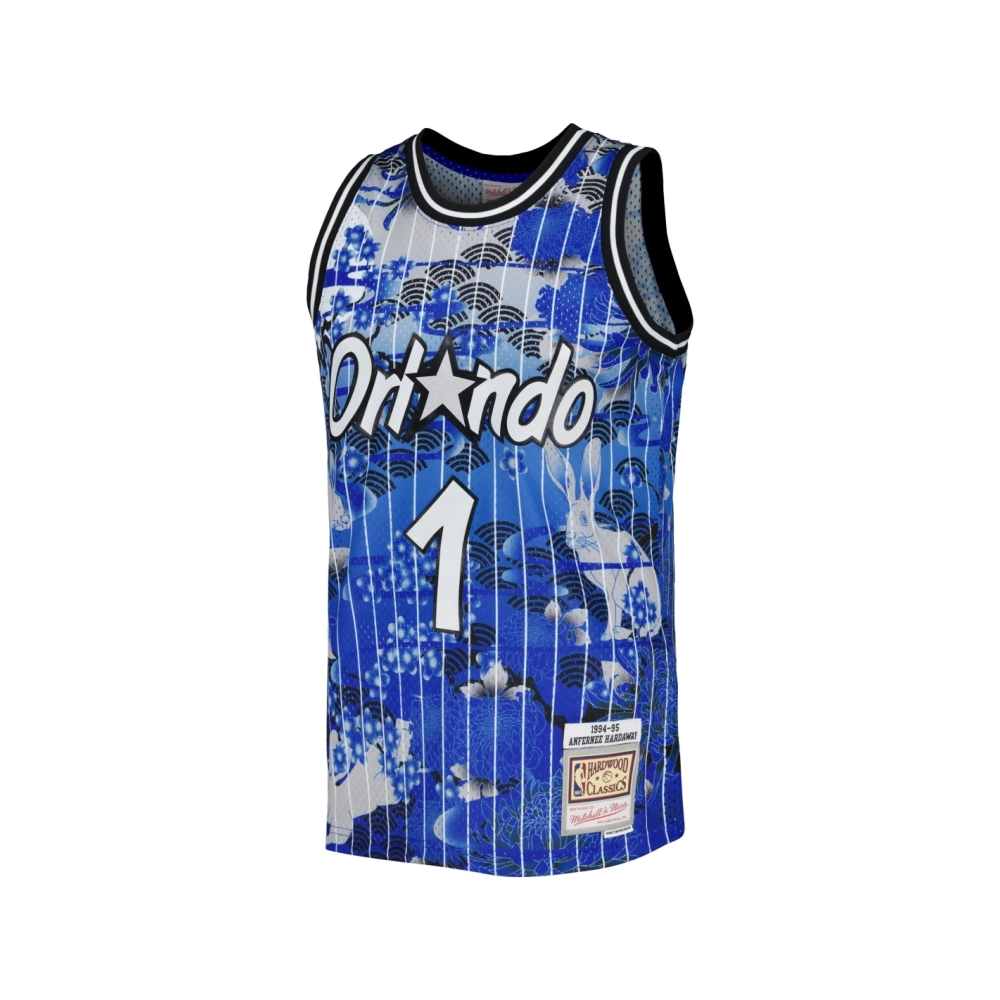 Mens Orlando Magic Penny Hardaway Blue 1994 95 Hardwood Classics Lunar New Year Swingman Jersey,Orlando Magic,NBA,JERSEY with fr