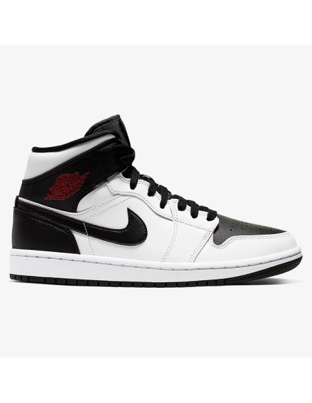 AIR JORDAN 1 MID WHITE BLACK BQ6472 101,AIR JORDAN 1 MID,Air Jordan