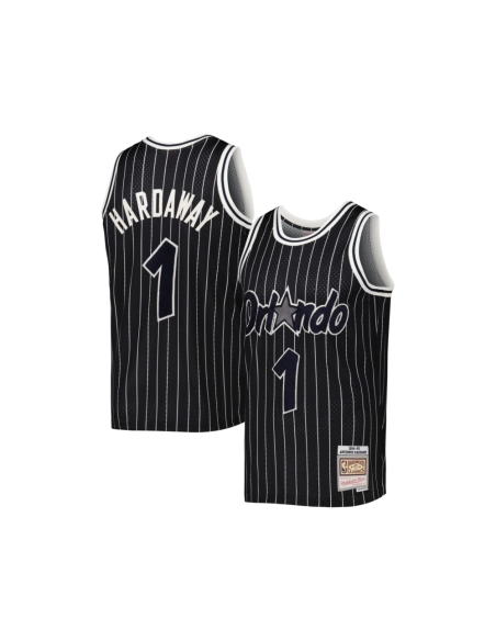Mens Orlando Magic Penny Hardaway Black 1994-95 Hardwood Classics Off-Court Swingman Jersey,Orlando Magic,NBA,JERSEY with free s