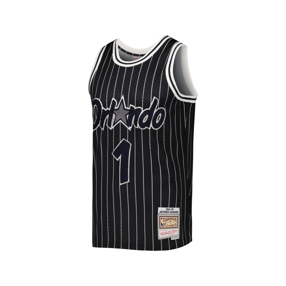 Mens Orlando Magic Penny Hardaway Black 1994-95 Hardwood Classics Off-Court Swingman Jersey,Orlando Magic,NBA,JERSEY with free s