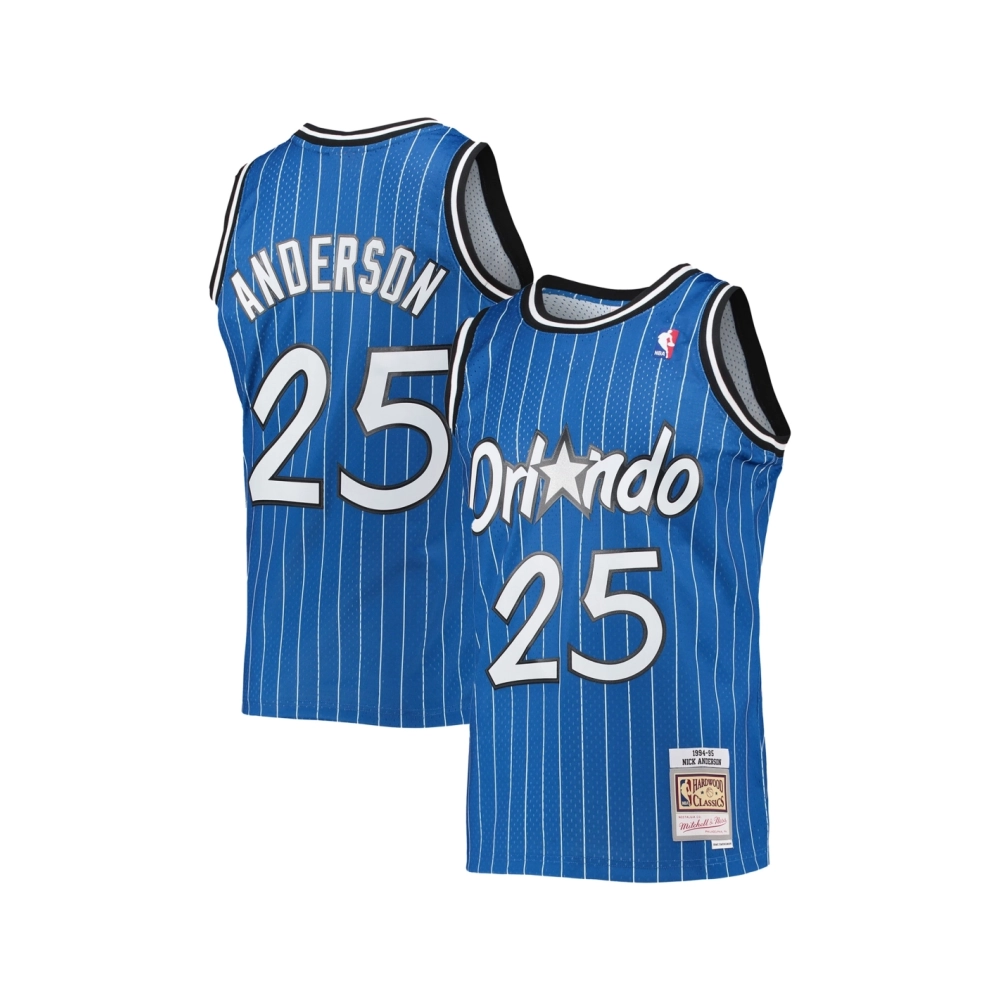 Mens Orlando Magic Nick Anderson Blue 1994 95 Hardwood Classics Swingman Jersey,Orlando Magic,NBA,JERSEY with free shipping