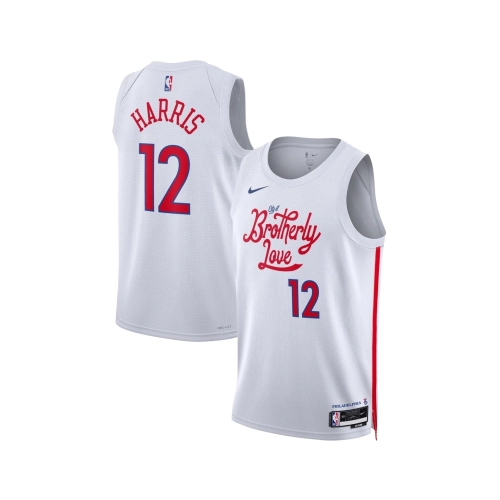 Unisex Philadelphia 76ers Tobias Harris White 2022 23 Swingman Jersey - City Edition,Philadelphia 79ers,NBA,JERSEY with free shi