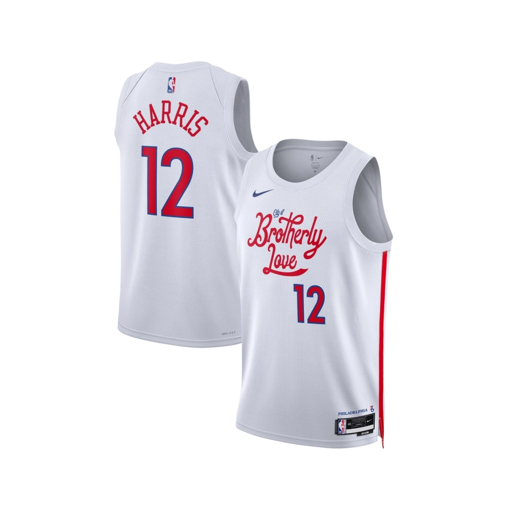 Unisex Philadelphia 76ers Tobias Harris White 2022 23 Swingman Jersey - City Edition,Philadelphia 79ers,NBA,JERSEY with free shi