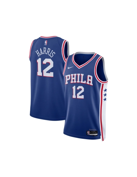 Unisex Philadelphia 76ers Tobias Harris Royal Swingman Jersey - Icon Edition,Philadelphia 80ers,NBA,JERSEY with free shipping