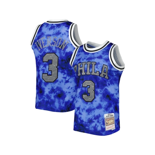 Mens Philadelphia 76ers Allen Iverson Royal 1996 97 Galaxy Swingman Jersey,Philadelphia 113ers,NBA,JERSEY with free shipping