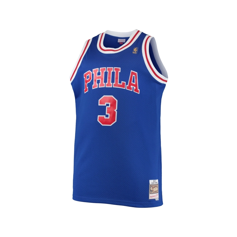 Mens Philadelphia 76ers Allen Iverson Royal 1996 97 Big Tall Hardwood Classics Swingman Jersey,Philadelphia 114ers,NBA,JERSEY wi