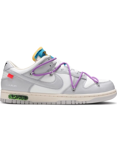 OffWhite x Dunk Low Lot 47 of 50,Dunk SB,NIKE SHOES Reps