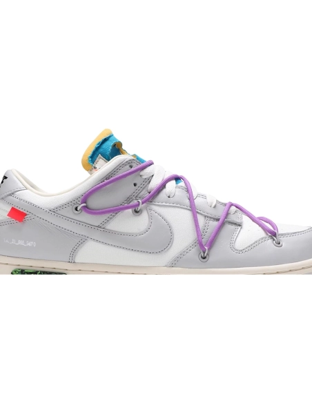 OffWhite x Dunk Low Lot 47 of 50,Dunk SB,NIKE SHOES Reps