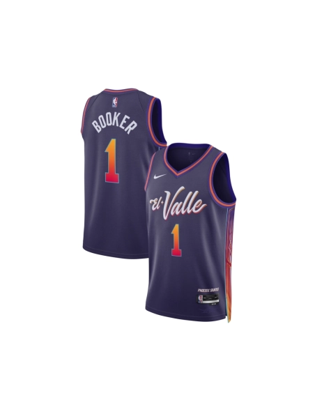 Unisex Phoenix Suns Devin Booker Purple 2023 24 Swingman Jersey - City Edition,Phoenix Suns,NBA,JERSEY with free shipping