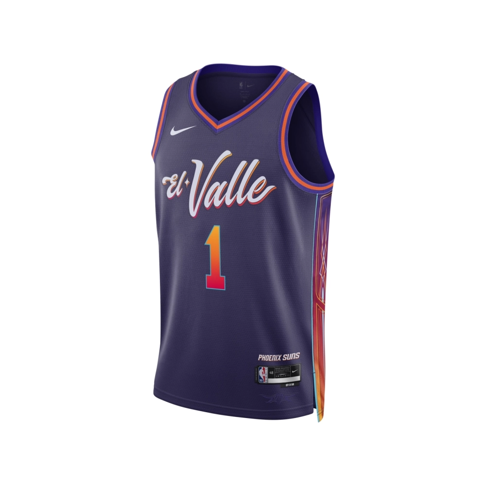 Unisex Phoenix Suns Devin Booker Purple 2023 24 Swingman Jersey - City Edition,Phoenix Suns,NBA,JERSEY with free shipping