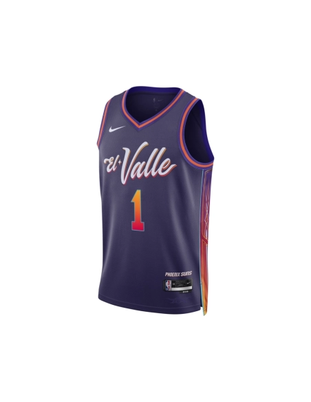 Unisex Phoenix Suns Devin Booker Purple 2023 24 Swingman Jersey - City Edition,Phoenix Suns,NBA,JERSEY with free shipping