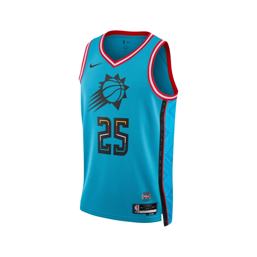 Unisex Phoenix Suns Mikal Bridges Turquoise 2022 23 Swingman Jersey - City Edition,Phoenix Suns,NBA,JERSEY with free shipping