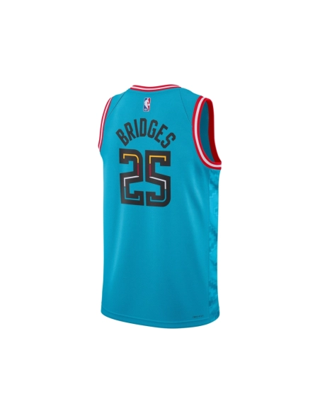Unisex Phoenix Suns Mikal Bridges Turquoise 2022 23 Swingman Jersey - City Edition,Phoenix Suns,NBA,JERSEY with free shipping