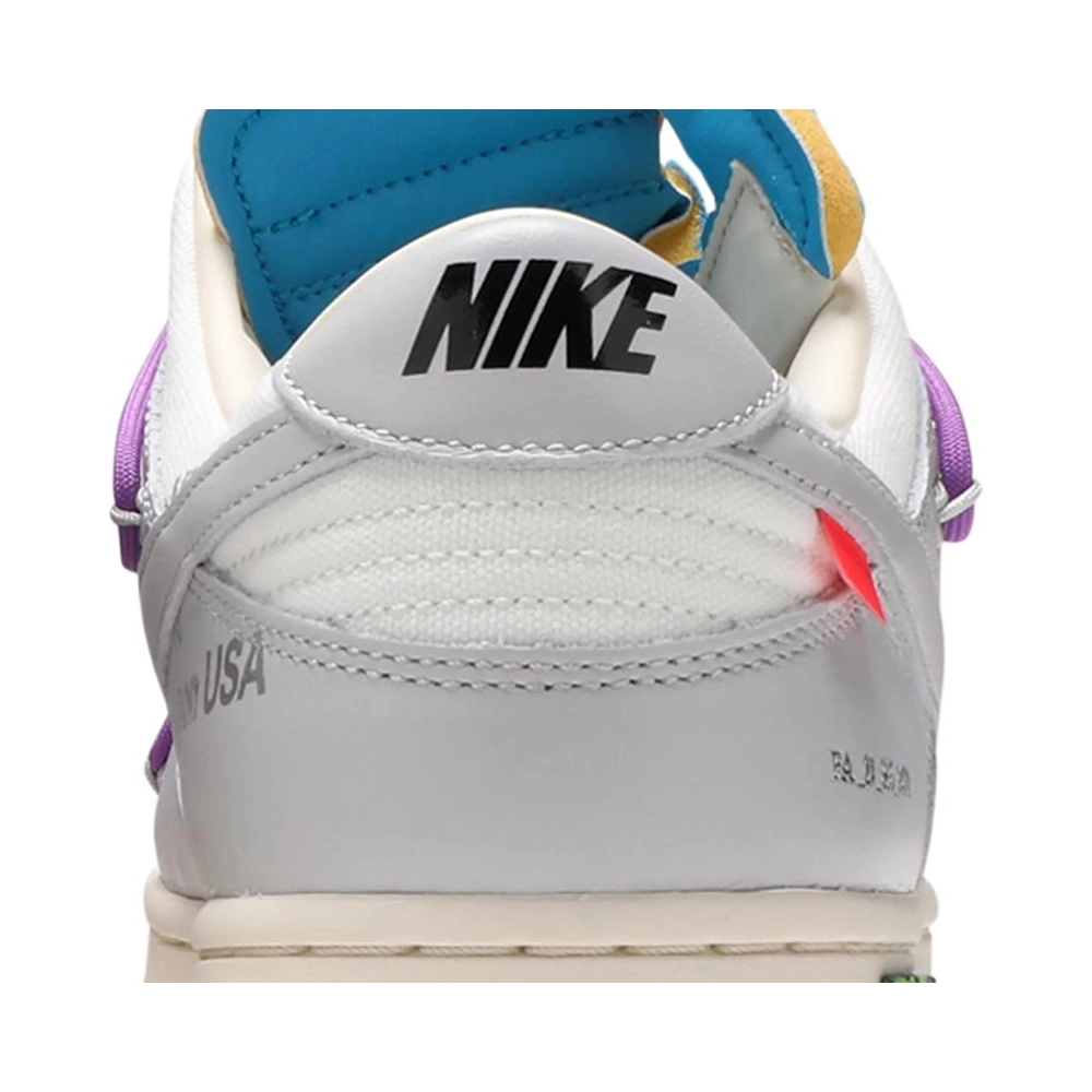 OffWhite x Dunk Low Lot 47 of 50,Dunk SB,NIKE SHOES Reps
