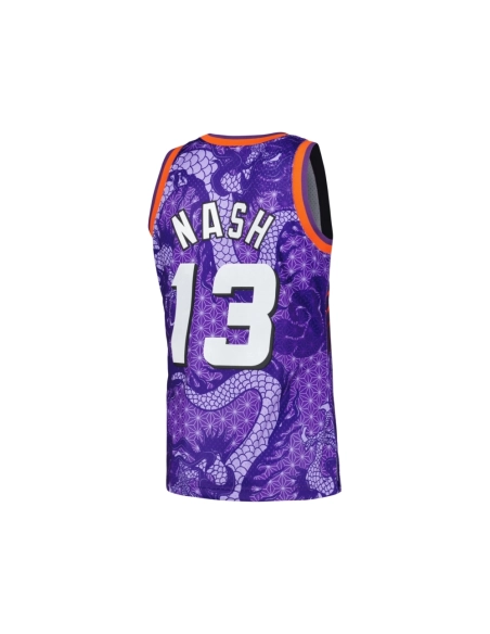 Mens Phoenix Suns Steve Nash Purple 1996 97 Hardwood Classics Asian Heritage 6.0 Swingman Throwback Player Jersey,Phoenix Suns,N