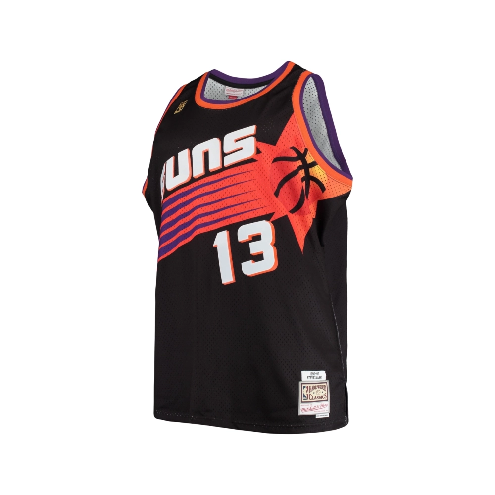 Mens Phoenix Suns Steve Nash Black 1996 97 Big Tall Hardwood Classics Swingman Jersey,Phoenix Suns,NBA,JERSEY with free shipping