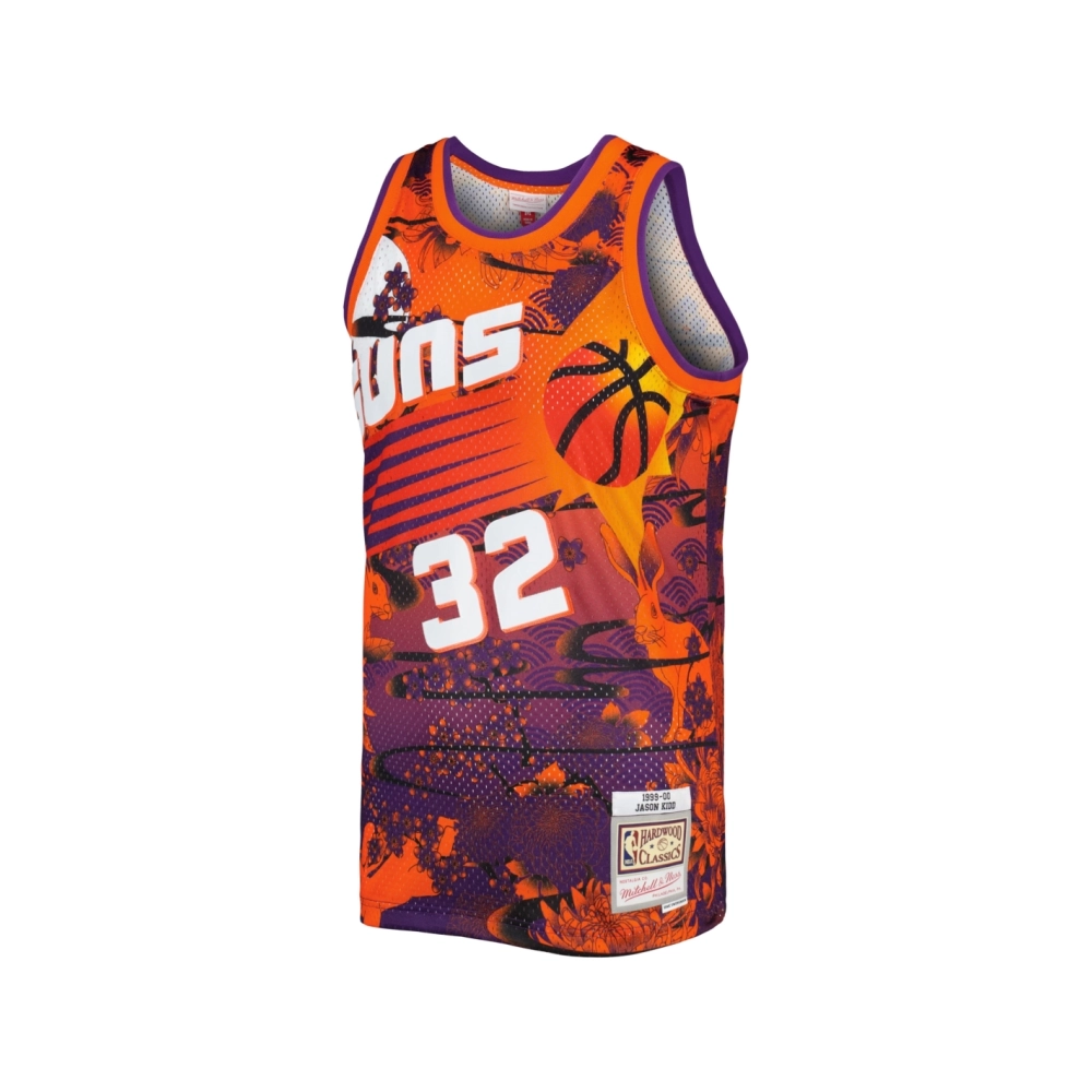 Mens Phoenix Suns Jason Kidd Orange 1999 00 Hardwood Classics Lunar New Year Swingman Jersey,Phoenix Suns,NBA,JERSEY with free s