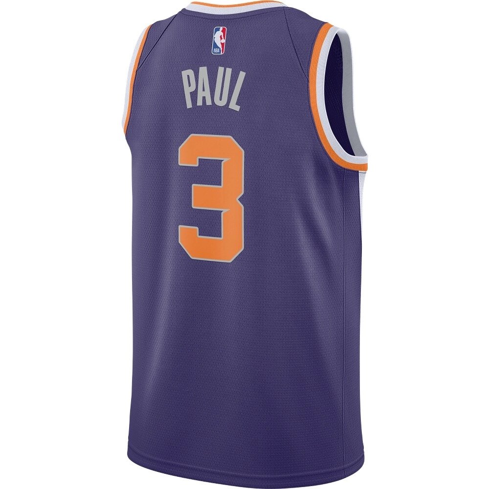 Mens Phoenix Suns Chris Paul Purple 2020 21 Swingman Jersey - Icon Edition,Phoenix Suns,NBA,JERSEY with free shipping