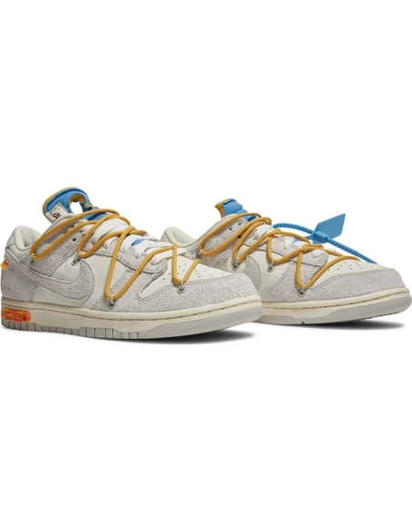 OffWhite x Dunk Low Lot 34 of 50,Dunk SB,NIKE SHOES Reps