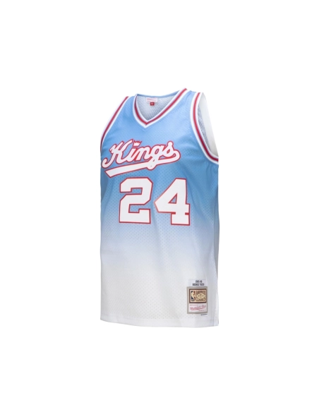 Mens Sacramento Kings Reggie Theus White Light Blue 1985 86 Hardwood Classics Fadeaway Swingman Player Jersey,Sacramento Kings,N