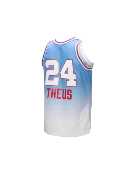 Mens Sacramento Kings Reggie Theus White Light Blue 1985 86 Hardwood Classics Fadeaway Swingman Player Jersey,Sacramento Kings,N