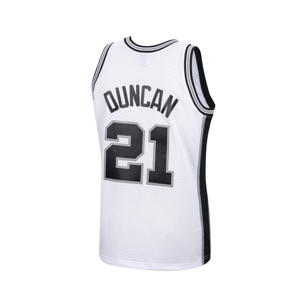Mens San Antonio Spurs Tim Duncan White 1998 99 Hardwood Classics Swingman Jersey,San Antonio Spurs,NBA,JERSEY with free shippin
