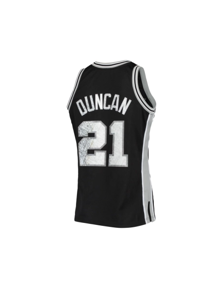 Mens San Antonio Spurs Tim Duncan Black 1998 99 Hardwood Classics NBA 75th Anniversary Diamond Swingman Jersey,San Antonio Spurs