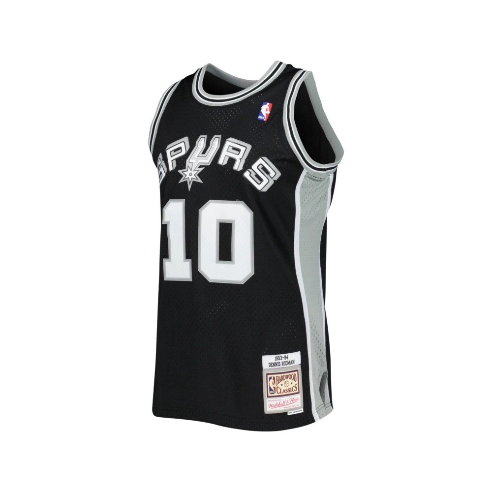 Mens San Antonio Spurs Dennis Rodman Black 2001 02 Hardwood Classics Swingman Jersey,San Antonio Spurs,NBA,JERSEY with free ship
