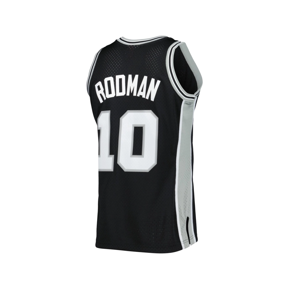 Mens San Antonio Spurs Dennis Rodman Black 2001 02 Hardwood Classics Swingman Jersey,San Antonio Spurs,NBA,JERSEY with free ship