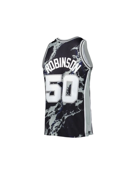 Mens San Antonio Spurs David Robinson Black 1998 99 Hardwood Classics Marble Swingman Jersey,San Antonio Spurs,NBA,JERSEY with f