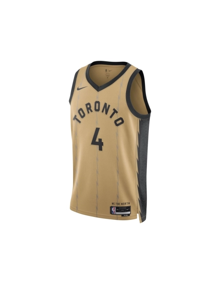 Unisex Toronto Raptors Scottie Barnes Gold 2023 24 Swingman Jersey - City Edition,Toronto Raptors,NBA,JERSEY with free shipping