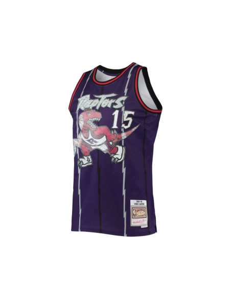Mens Toronto Raptors Vince Carter Purple 1998 99 Hardwood Classics NBA 75th Anniversary Diamond Swingman Jersey,Toronto Raptors,