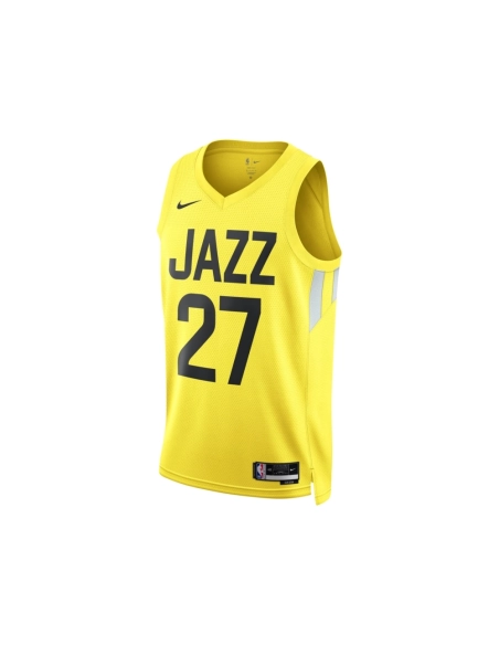 Unisex Utah Jazz Rudy Gobert Gold Swingman Jersey - Icon Edition,Utah Jazz,NBA,JERSEY with free shipping