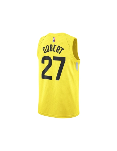 Unisex Utah Jazz Rudy Gobert Gold Swingman Jersey - Icon Edition,Utah Jazz,NBA,JERSEY with free shipping