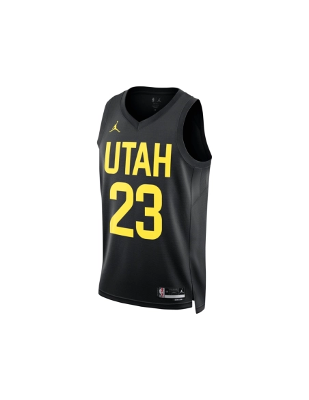 Unisex Utah Jazz Lauri Markkanen Black Swingman Jersey - Statement Edition,Utah Jazz,NBA,JERSEY with free shipping