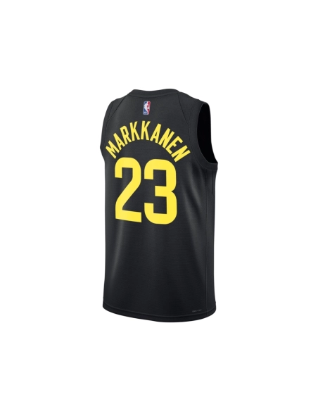 Unisex Utah Jazz Lauri Markkanen Black Swingman Jersey - Statement Edition,Utah Jazz,NBA,JERSEY with free shipping